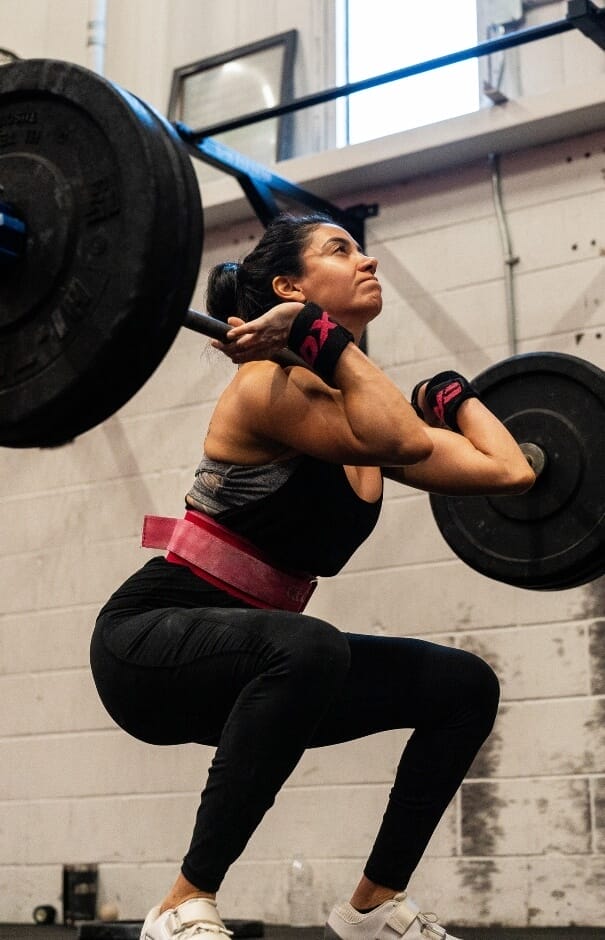 CrossFit woman training
